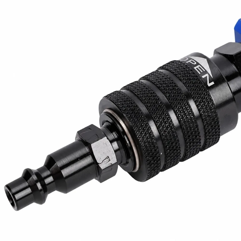 Thread Design 3 Way Air Hose Splitter 1/4 Inch NPT Size Hex Style Air Manifold Fitting Industrial Grade Air Compressor Accessory