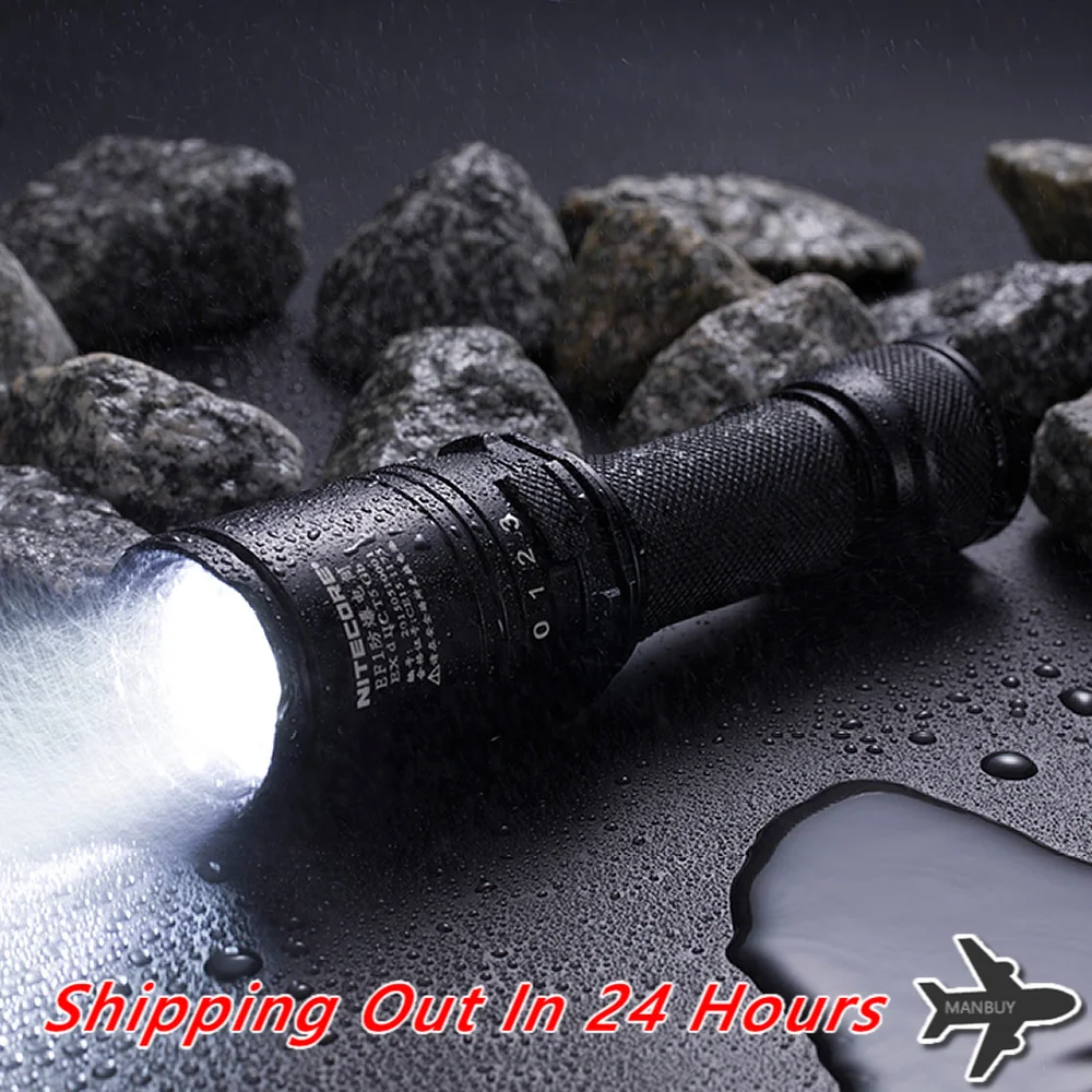 Sale NITECORE EF1 830 Lumen Explosion-proof LED Tactical Flashlight ProTorch Ex D II C T5 Gb Hazardous Industries Including Land