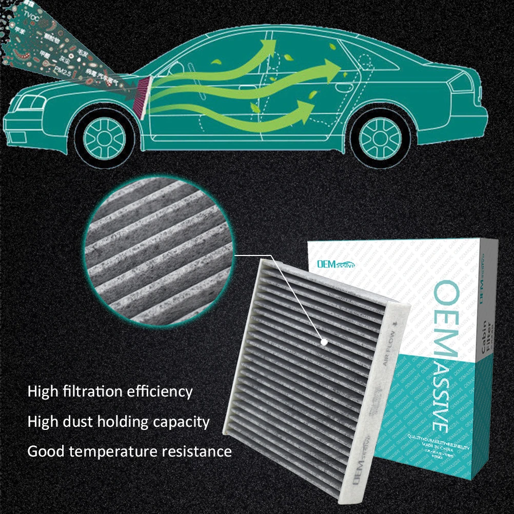 Car Accessories Pollen Cabin Air Conditioning Filter 80292-TF0-G01 For Honda City Civic CR-Z Fit 3 4 HR-V Insight 2009 2010 2011