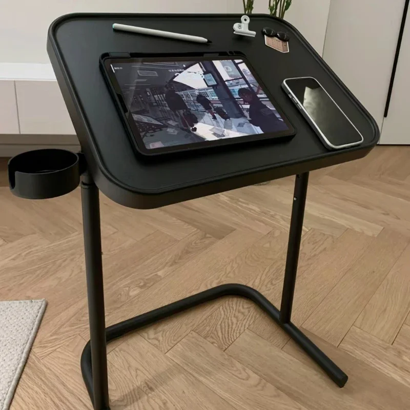 

Learning Adjustable Lifting FoldingTable Household Small Table Bedroom Bedside Table Movable Side Tables Movable Bed Small Table