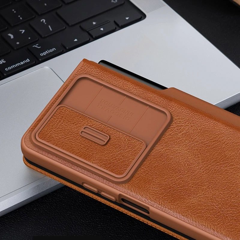 กันกระแทกสำหรับกรณีป้องกันลายนิ้วมือผิวสำหรับ โทรศัพท์มือถือสำหรับ SHELL สำหรับ GalaxyZFold4 ฝาครอบสำหรับ Dropship