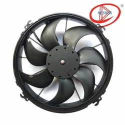 Replacement SPAL condenser fan cooling fan For bus 12inch 160w 3000rpm