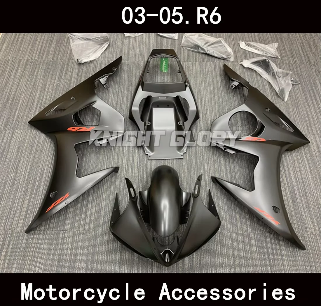 motorcycle parts for the YZF-R6 model, including those for the 2003 2004 2005 models. Body protection cover set.