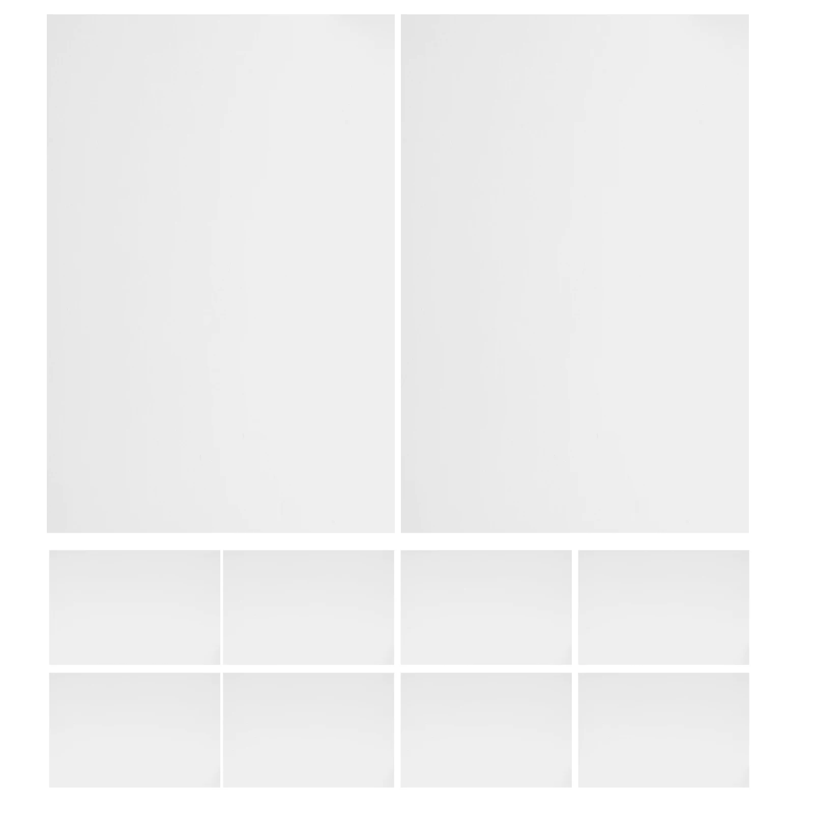 10 أوراق مرآة لوحة رقائق الألومنيوم A4 حجم 250 جرام ورق بطاقات معدني لدعوات الحرف اليدوية زينة صفائح رقائق الفضة