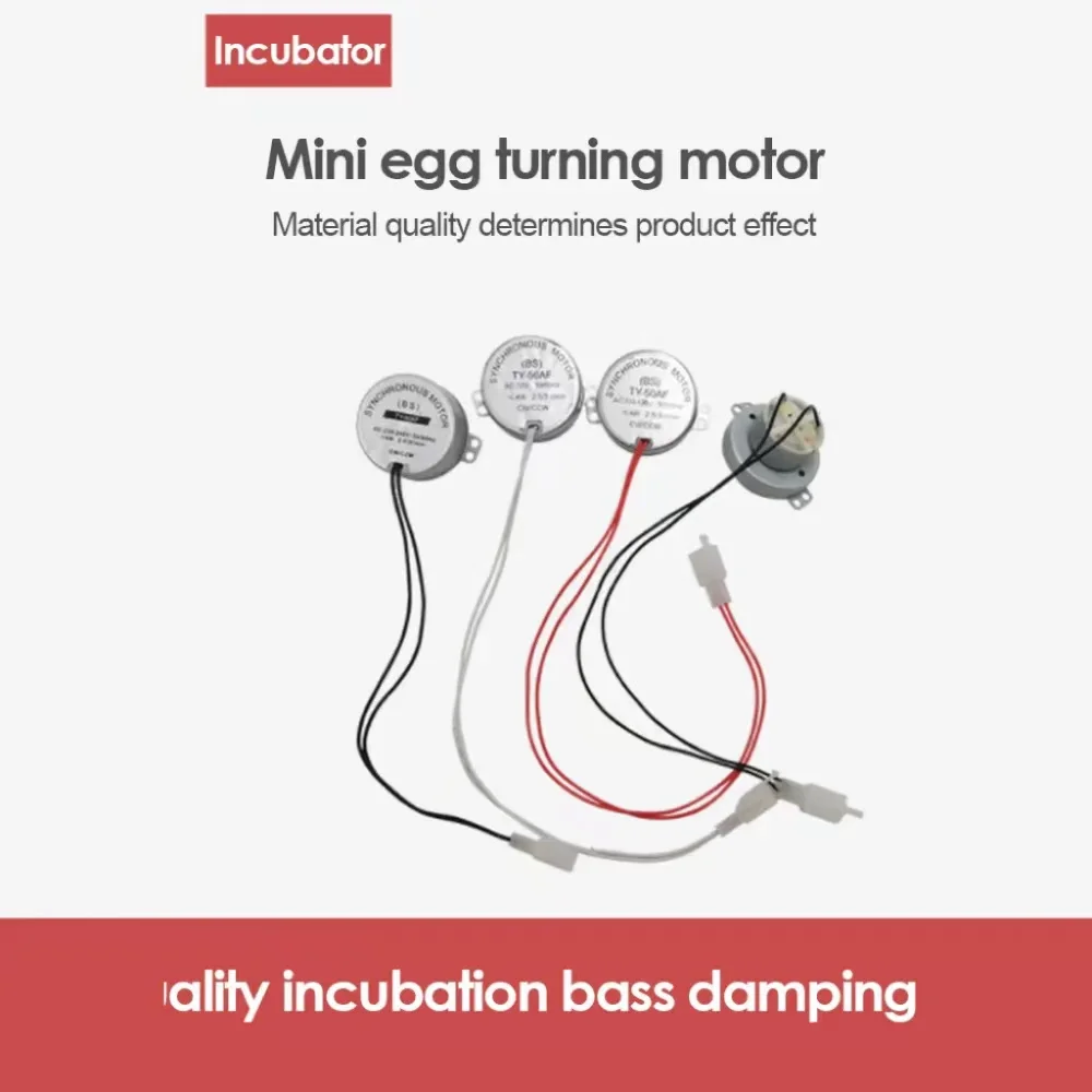 Incubator Automatic Egg Turning Motor 12V 110V 220V Synchronous Motor Incubator Accessories