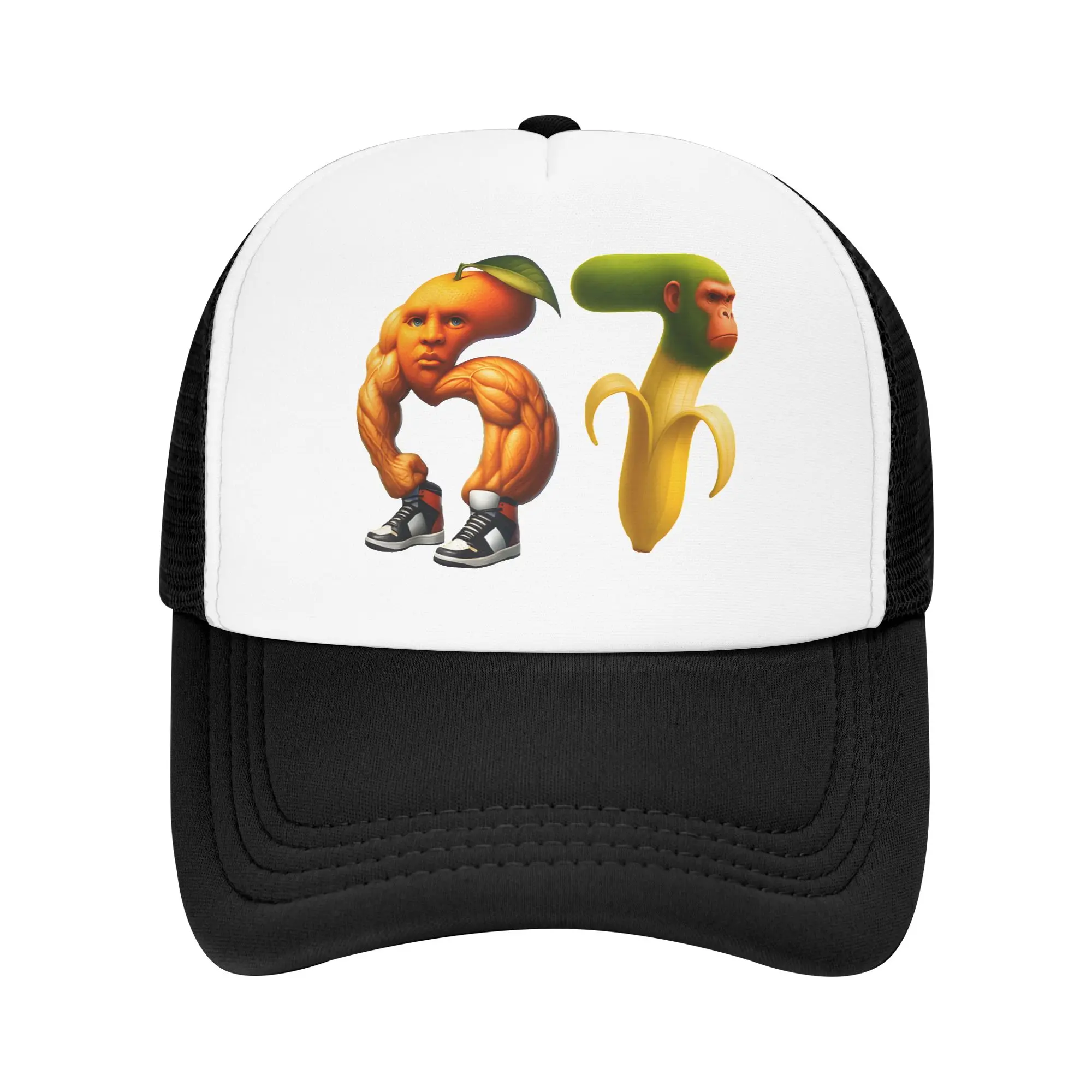 

Бейсболка 67 Six Seven Italian Brainrot Meme, модная унисекс мужская сетчатая кепка-тракер, оптовая продажа, дизайн K-pop Rock, снэпбэк, подарок