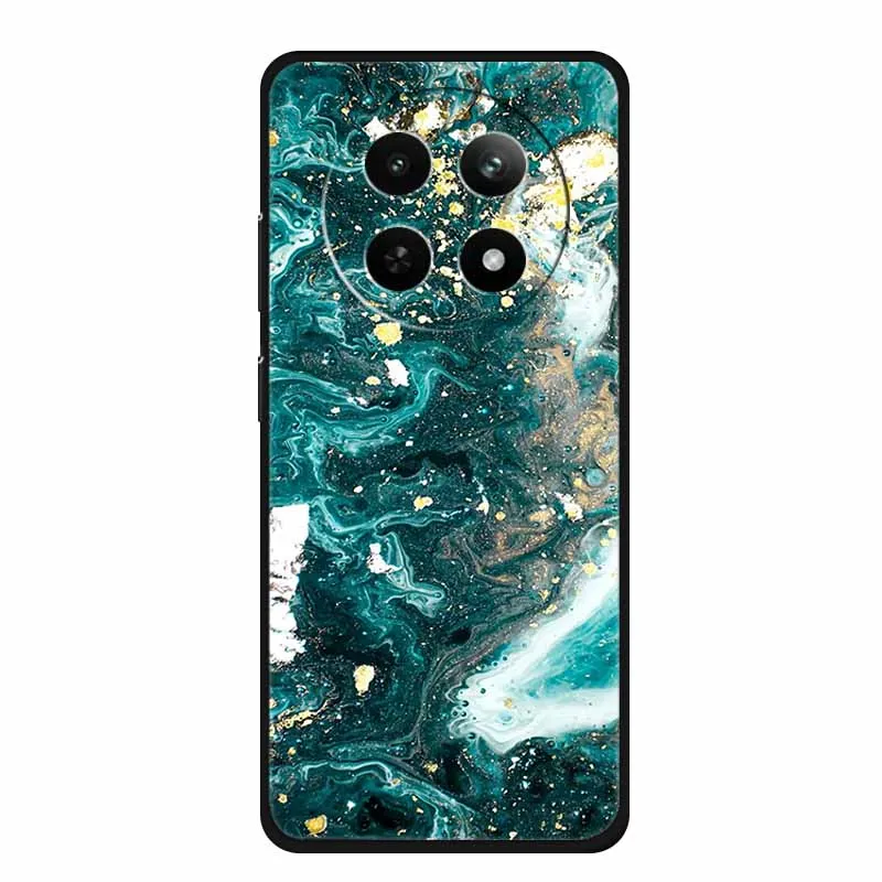 Custodia per Realme 13 Plus Marble TPU Cover posteriore in Silicone morbido per Realme 13 + custodie protettiva Mica verniciato colorato paraurti Capa