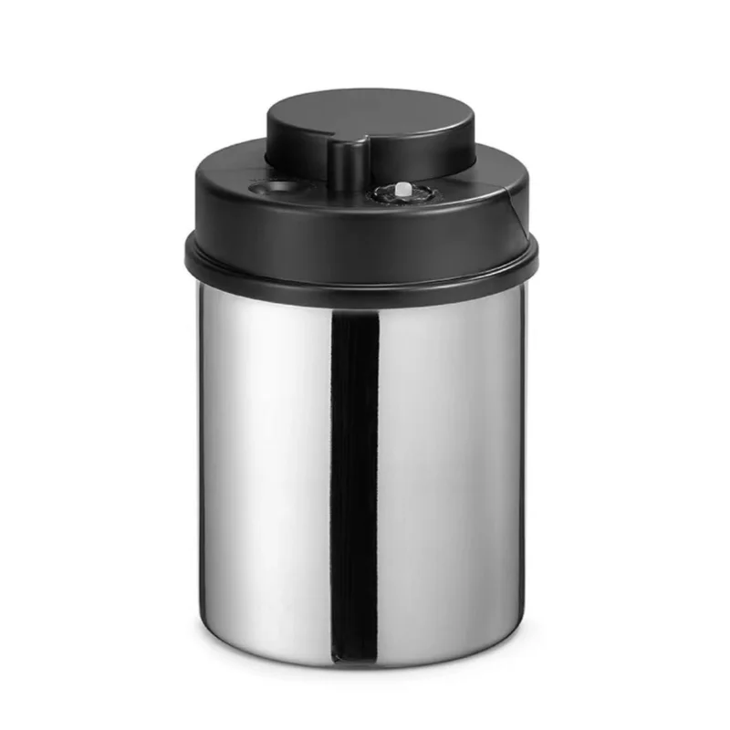 Suitable for Delong Coffee Bean Powder Storage Tank, Press Type Vacuum Tank, Manual Suction Vacuum Storage Tank