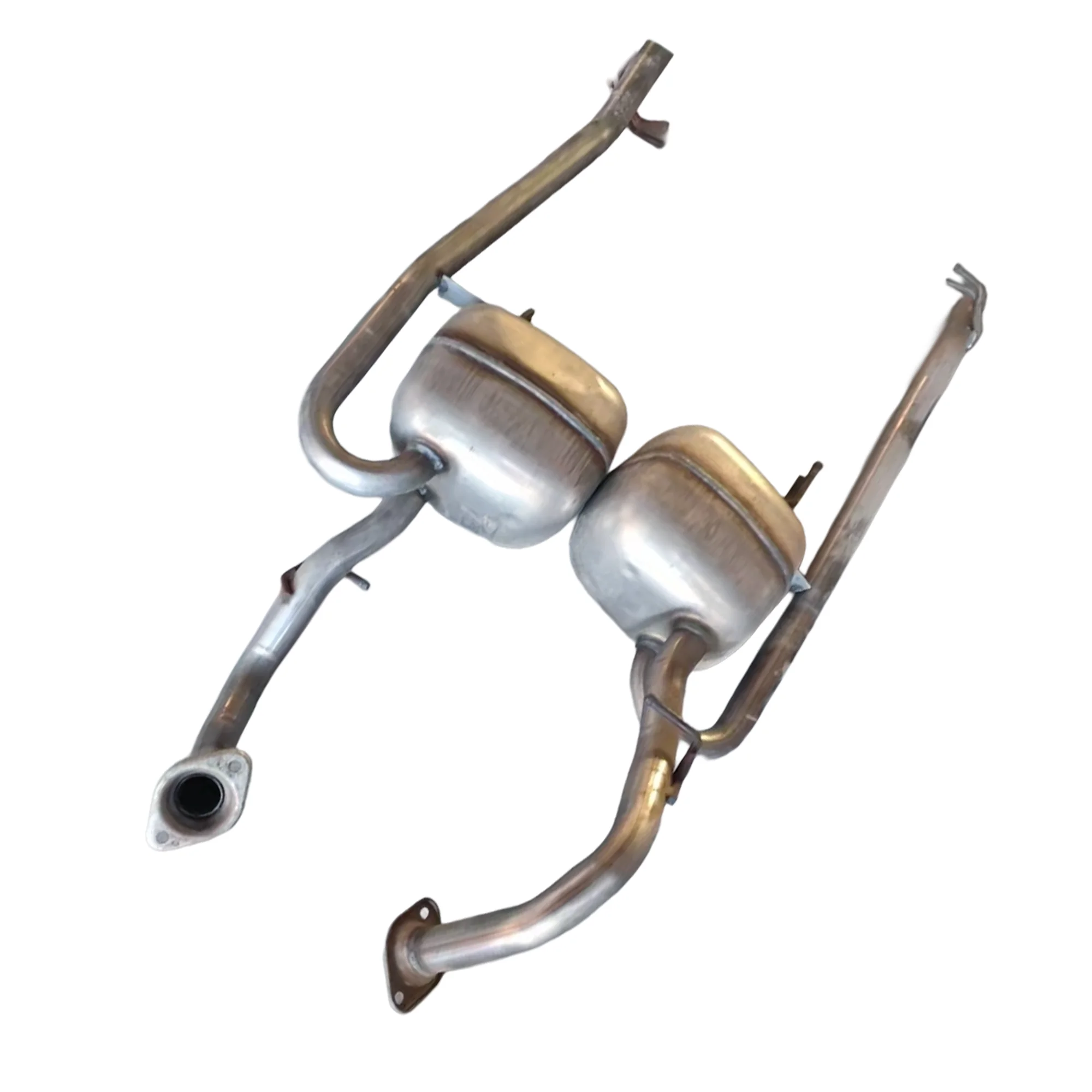 

Car Exhaust Muffler 409 Stainless Steel Kit Fit For Toyota Yaris 1743021501 1743021502 1743021792 1743021831 Muffler ExhaustATV