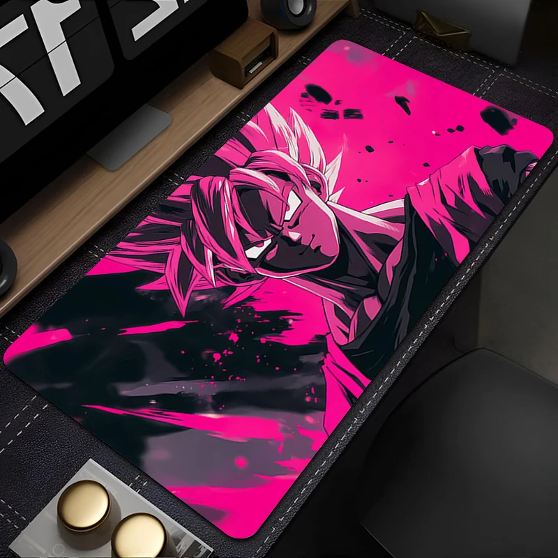 Mouse Pad Gamer Dragon Ball Anti-slip Cartoon Anime Desk Mat Gaming PC Accessories Computer Large Mousepad Extended Keyboard Mat
