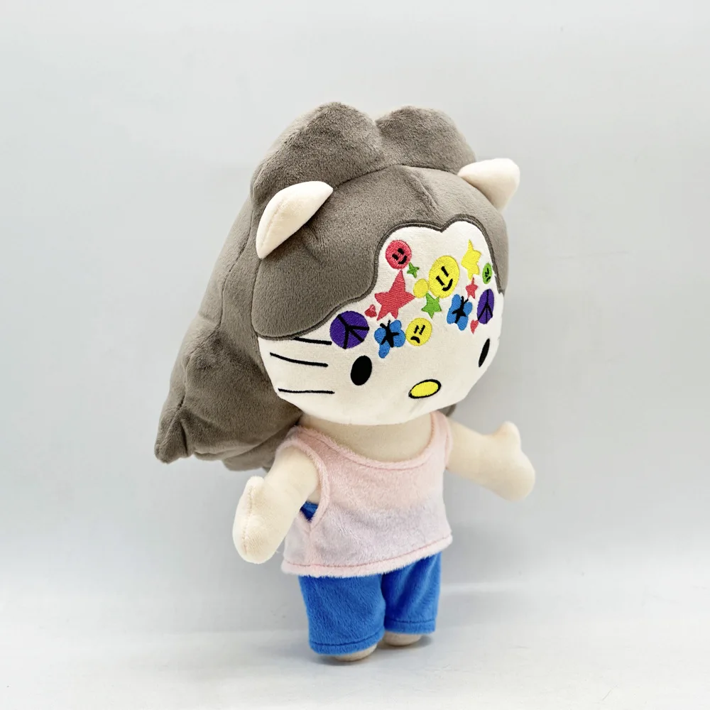 Hello Kitty as Olivia Rodrigo Plush Doll Plushies Stuffed Toys Cute Kids Boys Girls Christmas Gifts