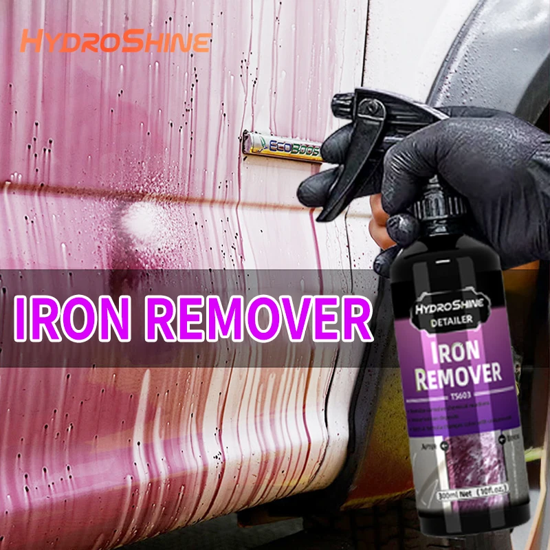 Iron Remover - Car Paint Cleaner With Strong Stain Removal Power, Removes Rust, Yellow Spots & Rust Spots From Wheels Without