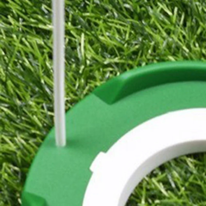 Indoor Golf Putting Trainer With Hole Flag Putter Green Practice Aid Home Yard Outdoor Training Aid Adjustable Hole
