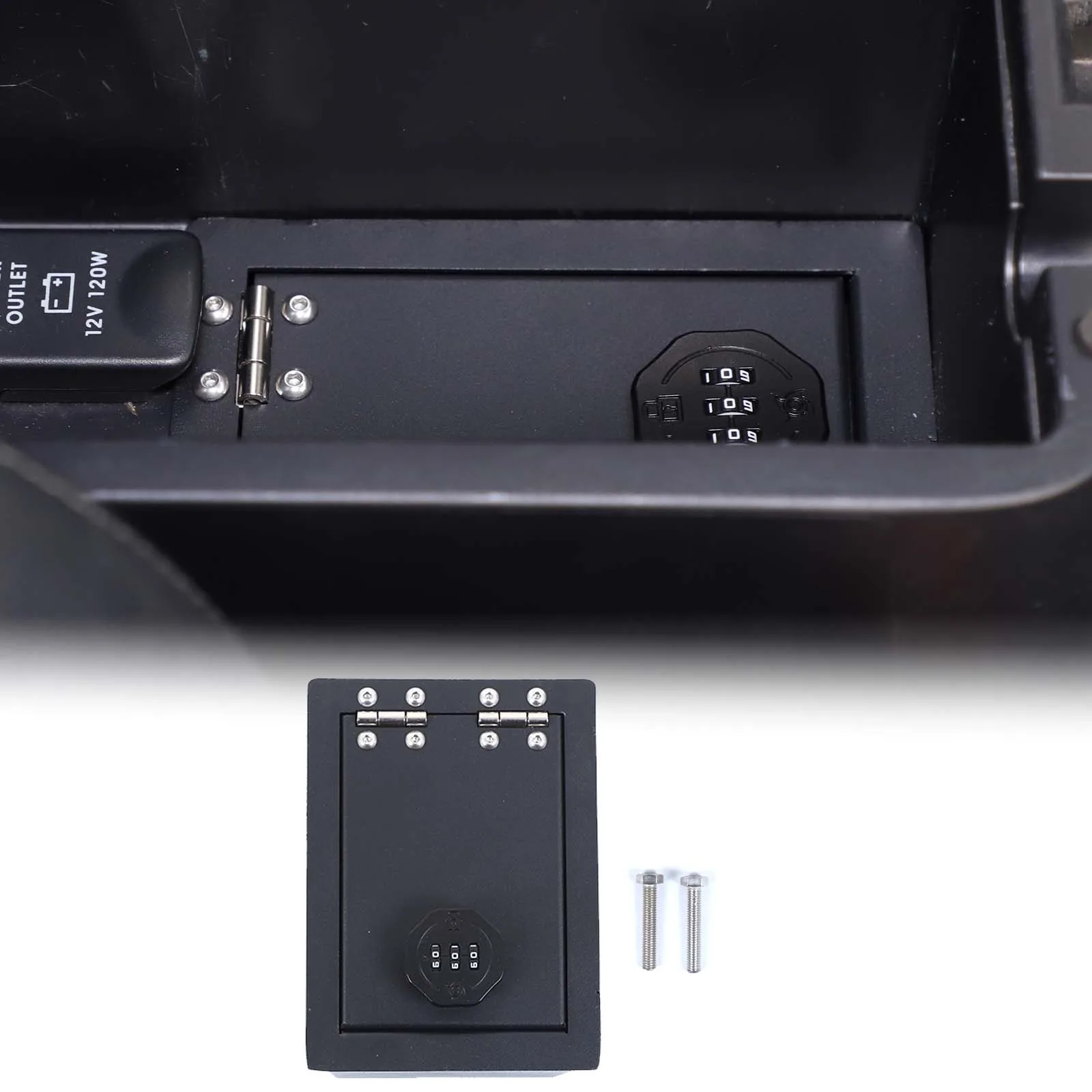 Car Armrest Box Password Lock Safety Safe Armrest Safe For Mitsubishi ASX RVR Outlander Sport 2011-2018 Organizer Accessories