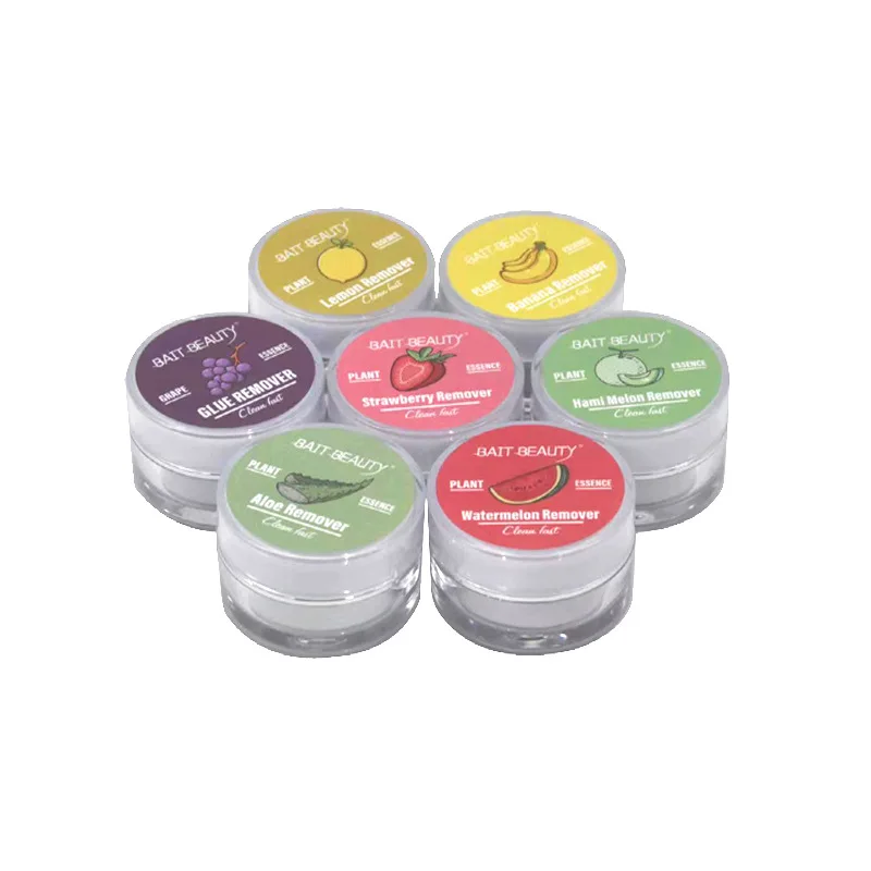 Nouveau 5g saveur de fruit Extension de cils colle dissolvant crème pour cils dissolvant outils de maquillage