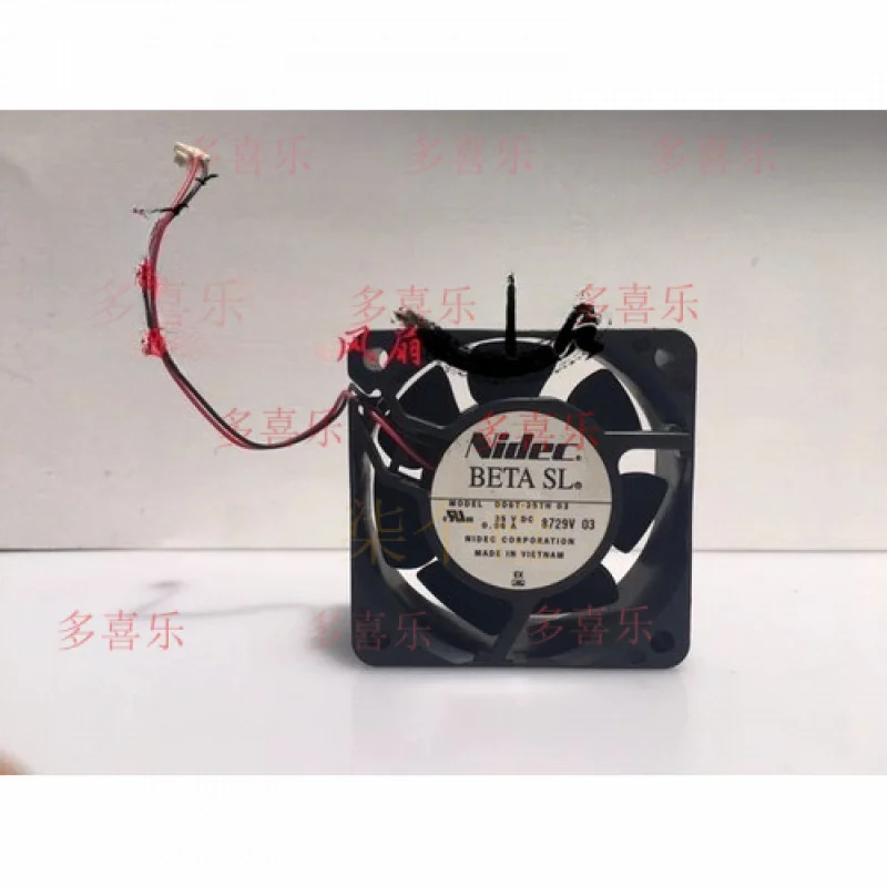 

EE for Nidec D06T-35TH 03 6025 DC35V 0.06A 6CM 2-Wire Cooling Fan