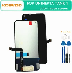 Origineel Voor Unihertz Tank 1 Telefoon Lcd-Scherm Met Frame + Touchscreen Digitizer Montage Reparatie Paneel Glazen Accessoires