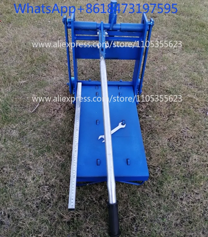 Manual brick laying machine cement press knife construction bricklayer brick cutting artifact