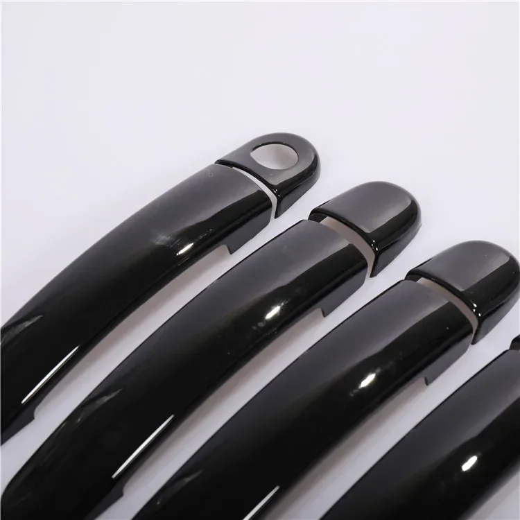 For Volkswagen VW e Up Gti Tsi R Line  Gloss Black Chrome Car Door Handle Covers Styling Accessories Stickers