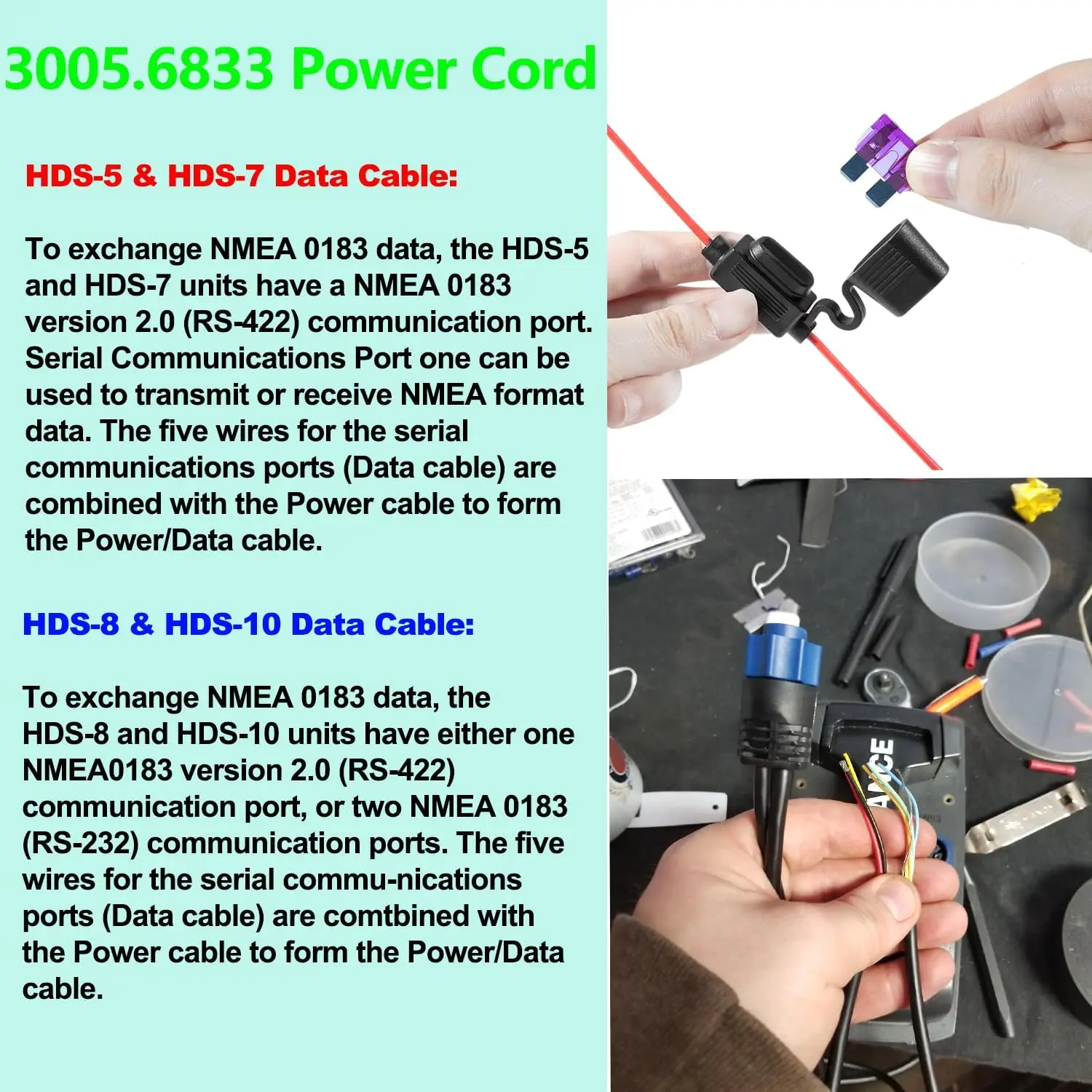 Cabo de alimentação Substitua para Lowell Hds Series, MX 000-0127-49, PC-30-RS422, gancho de elite, 4 canais, vermelho, duplo RS-422 Portas de comunicação