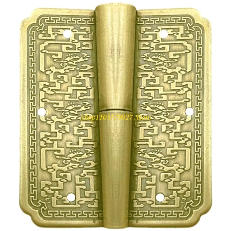 C4DF Metal Cabinet Hinge Corrosion Resistant Removable Decorative Hinges for Jewelry Box Small Decorative Hardware Enduring