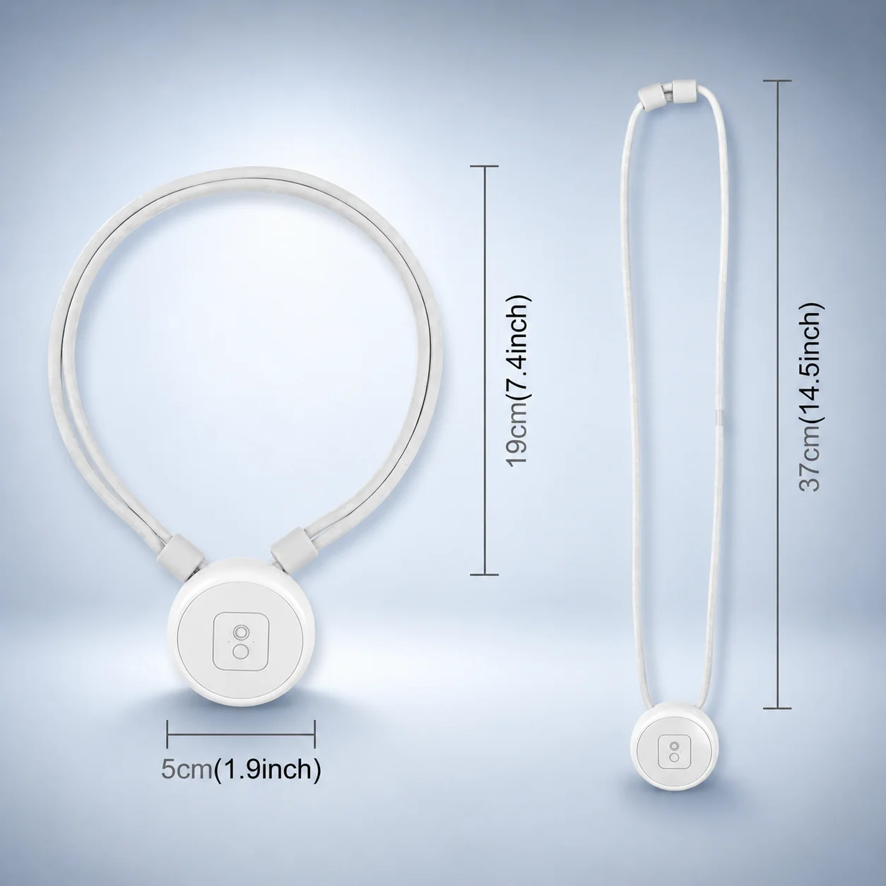 Image of PULUZ Magnetischer Anhängerhalter mit Schnellverschluss-Halsband für Insta360 GO Ultra, für Insta360 Go 3 / GO 3S Kamera-Halskettenhalterung
