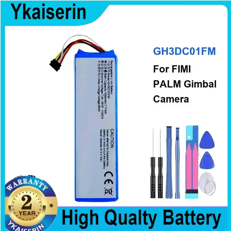 

1050mAh Replacement Battery GH3DC01FM for FIMI PALM 1 Gimbal Camera for FIMI PALM Pocket Cameras Batteries Warranty
