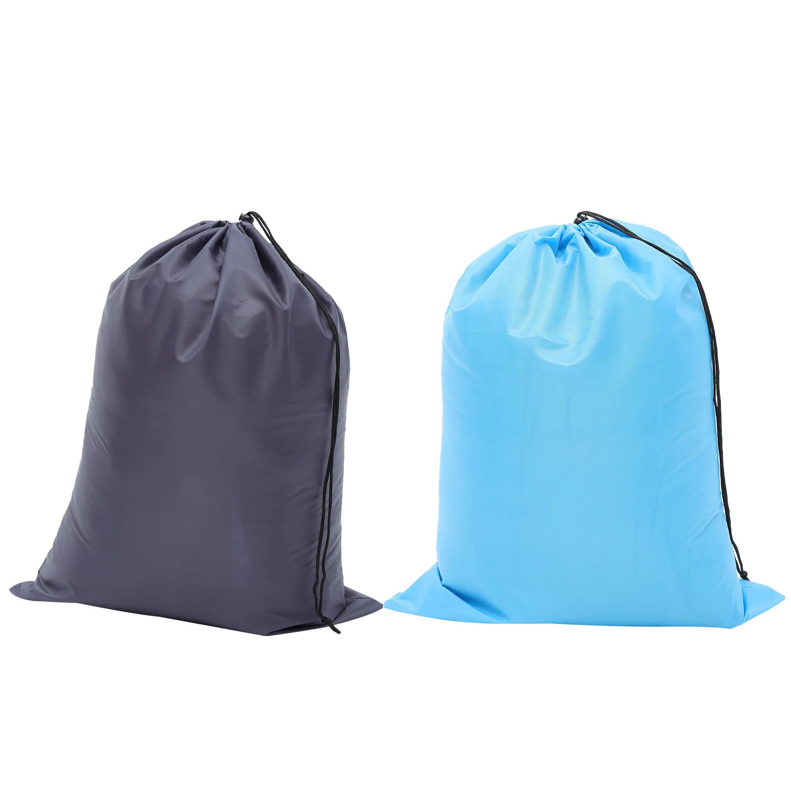 

2 Pcs Clothes Hamper Bag Travel Laundry Storage Bags Washable Home Decor Large Capacity