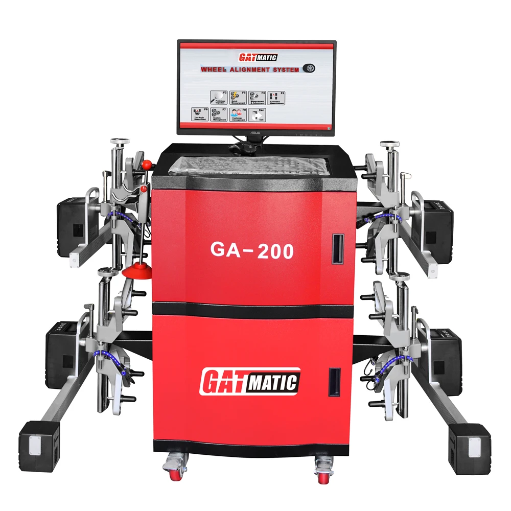 GA-200 Auto CCD Digital Wheel Alignment Machine High Precision Multi-Language Software Computerized Wheel