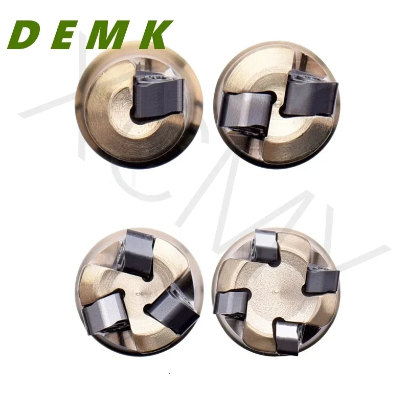 Imagem -02 - Double-sided Pequeno Milling Holder Fast-feed Carbide Inserções Cnc Face Fresa Exn02r Series Lnmu0202 Lnmu0202-ml