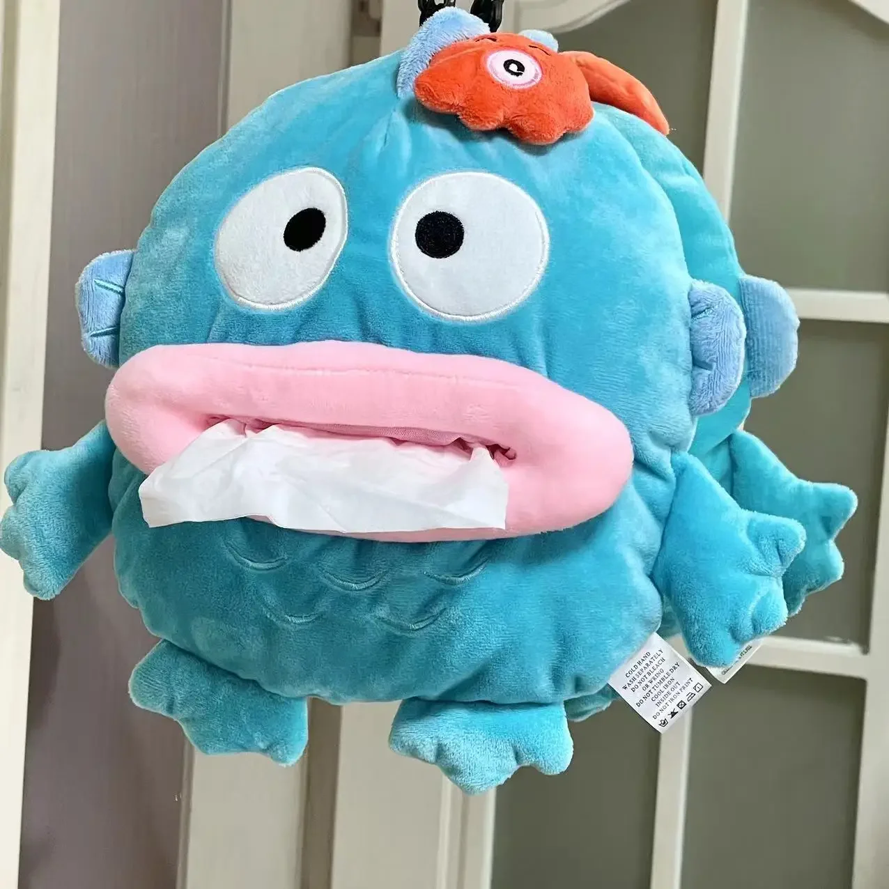 

Sanrio Hangyodon чехол для салфеток прекрасный чучело аниме плюшевые коробки для салфеток для автомобиля Hangyodon заднее сиденье домашний декор плюшевый чехол-держатель