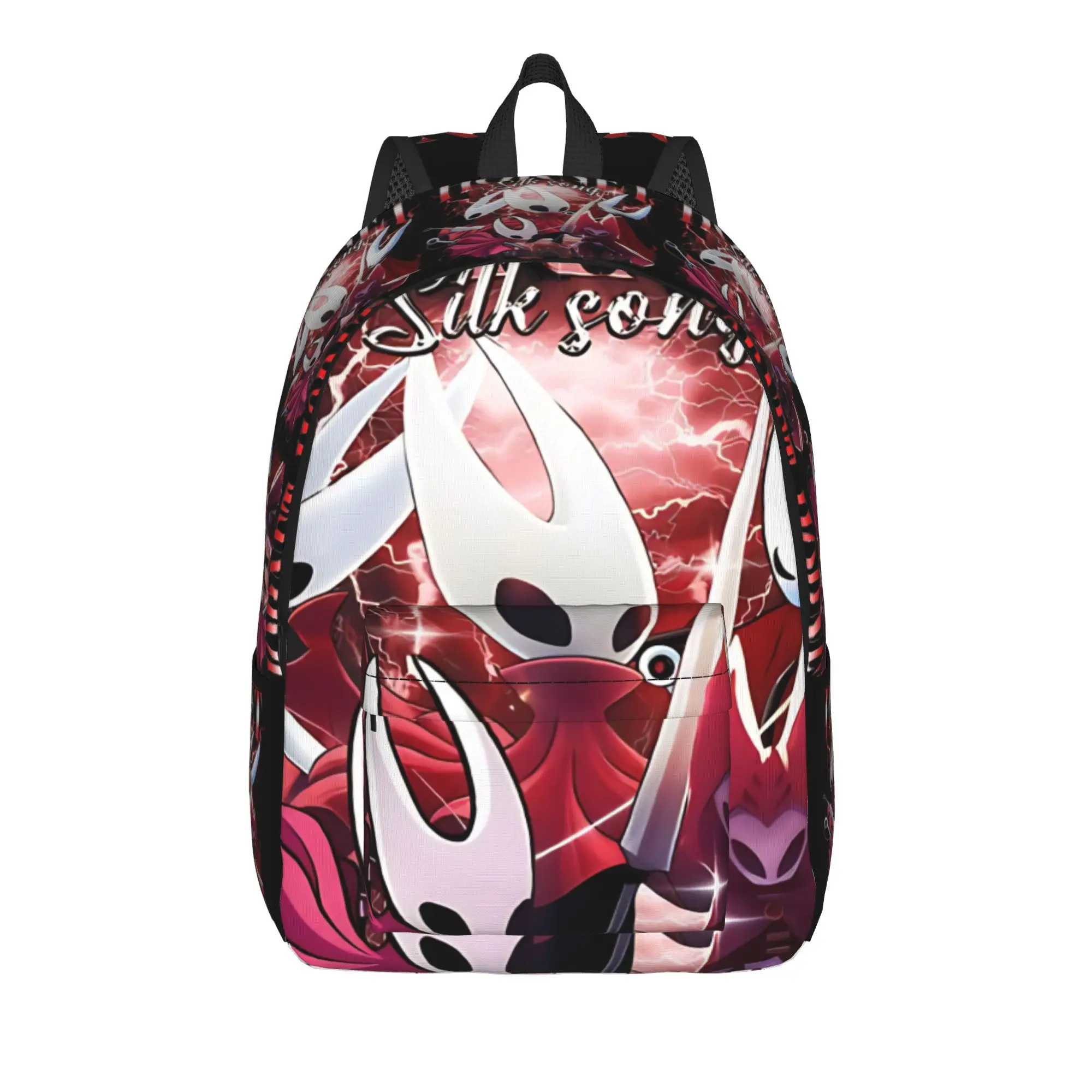 Hornet Silksong Hollow Knight Backpack  Workout Backpacks Women Men Custom Lightweight High School Bags Kawaii Rucksack