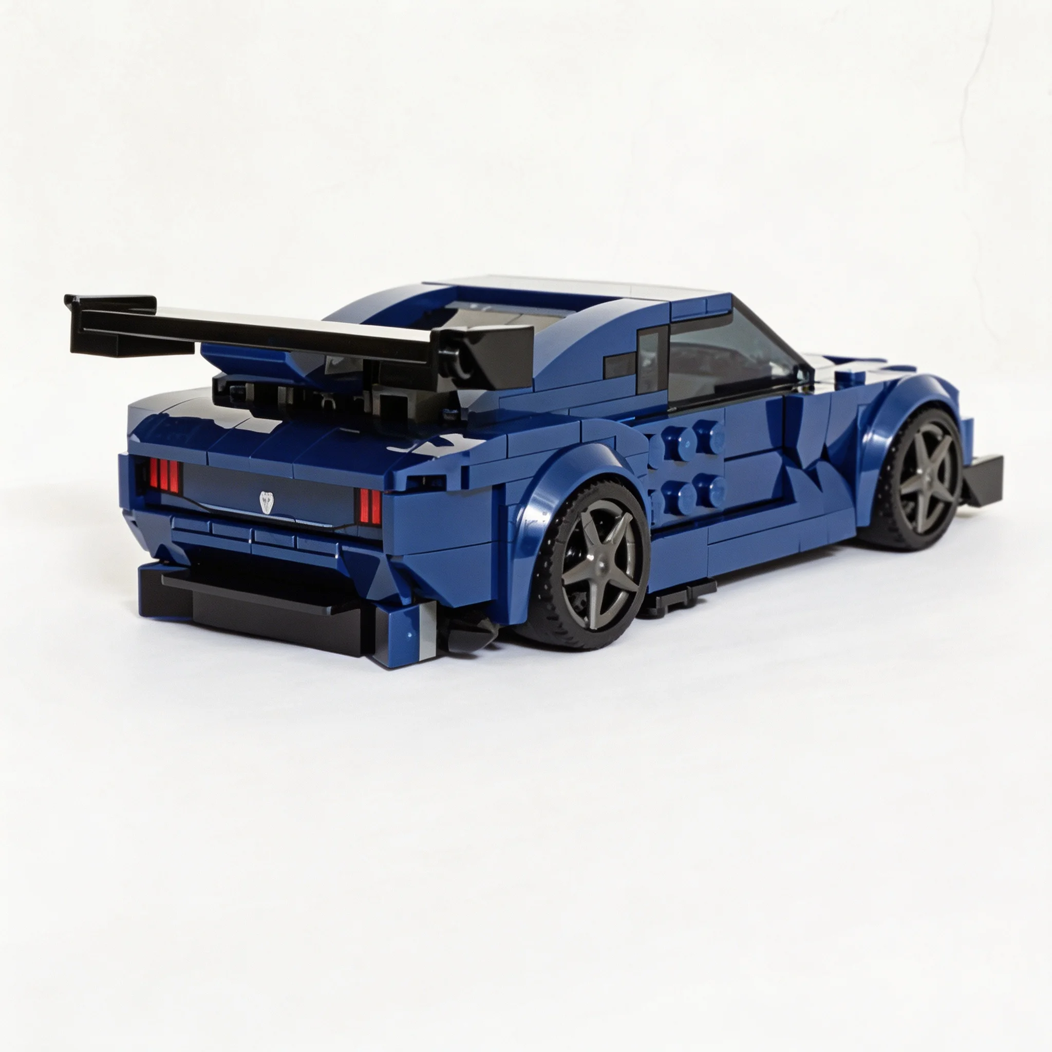 285pcs MOC Mustang Mach E City Champions Model Building Blocks Architecture Toy Christmas Gift Idea Art Creative Collection