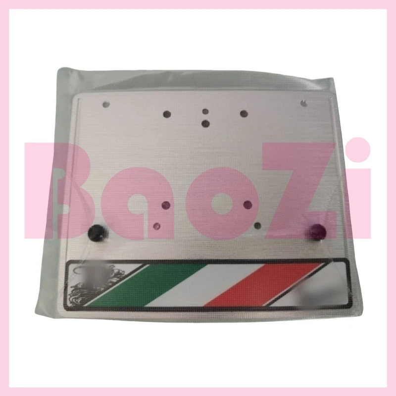 

License Plate Holder Frame Aluminum Alloy for Vespa All Series Models Universal