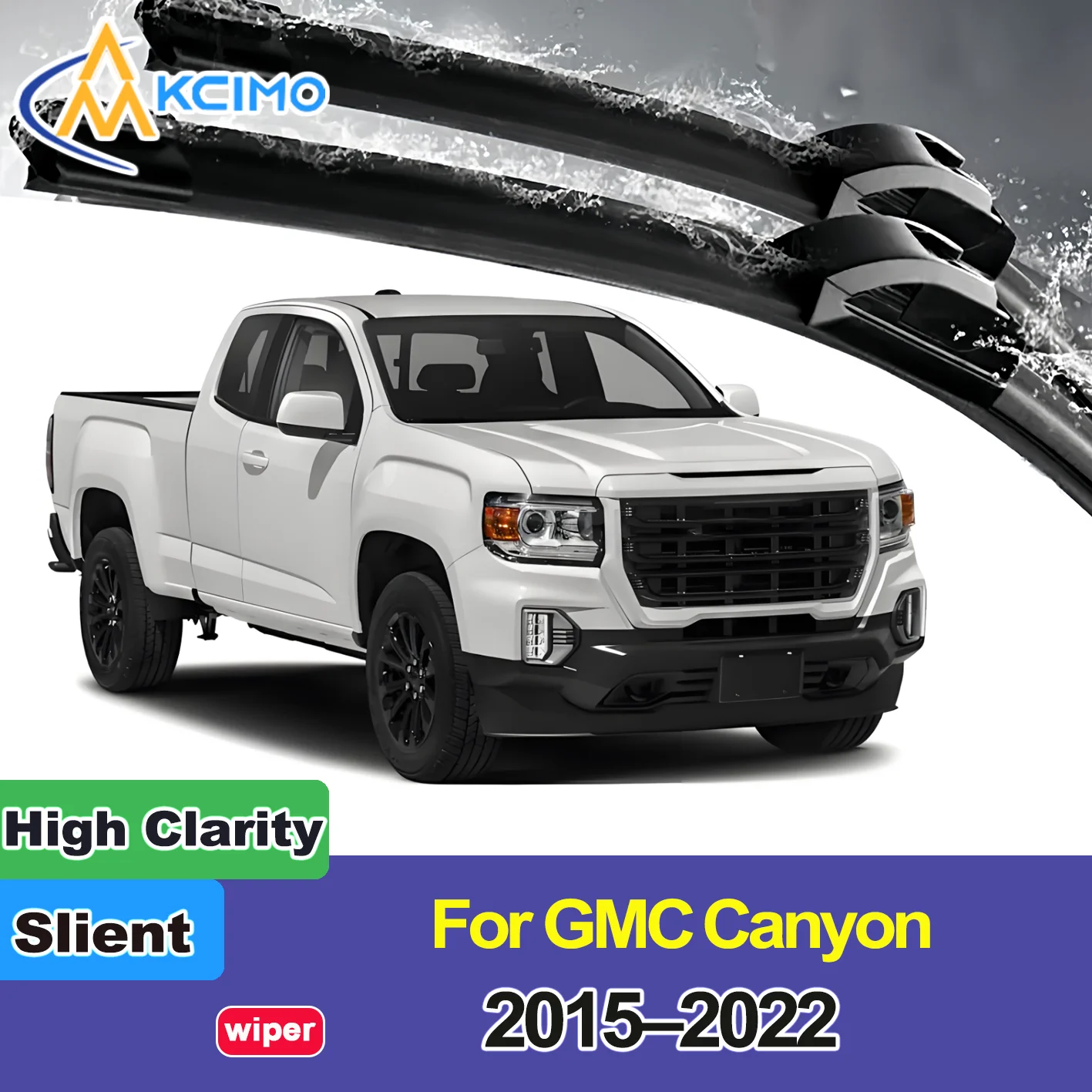 

2PCS New Wiper Blades for GMC Canyon RG 2015-2022 Chevrolet S10 Holden Colorado HSV SportsCat GMC Canyon Front Windshield Brush