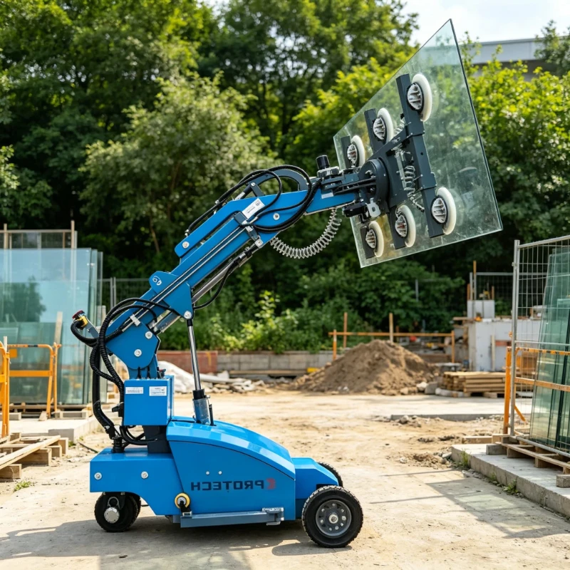 High Performance Glazing Robot Customized Professional Glass Installation Machine Vacuum Lifter for Large Projects