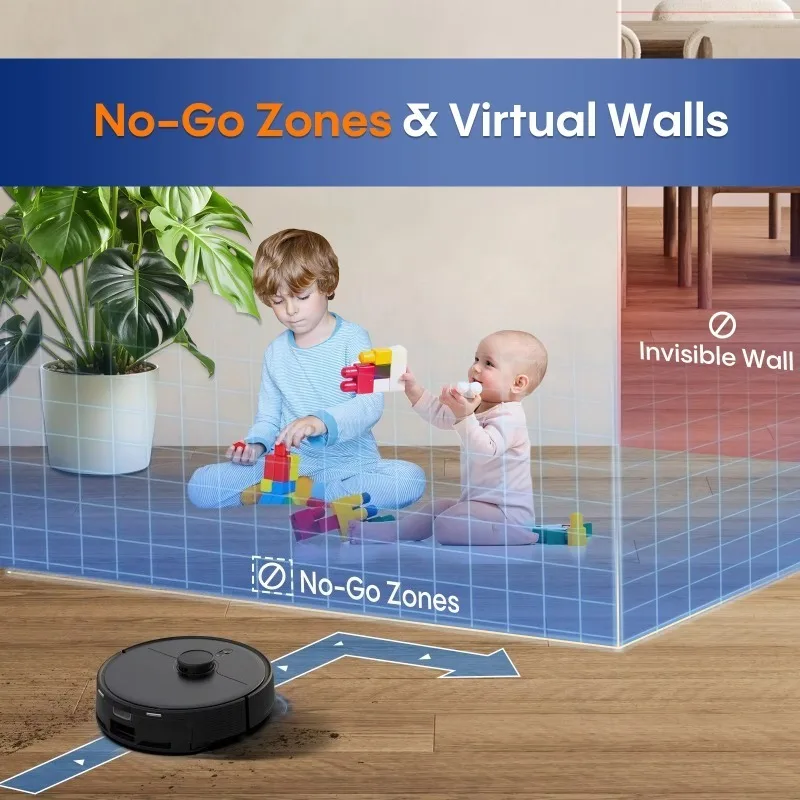 Smart Robot Vacuum and Mop
