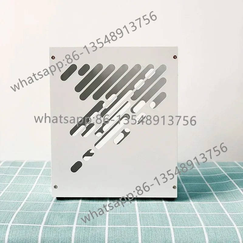 M24ITX mini mobile phone case, all-aluminum transparent A4 portable desktop computer unique display case K39