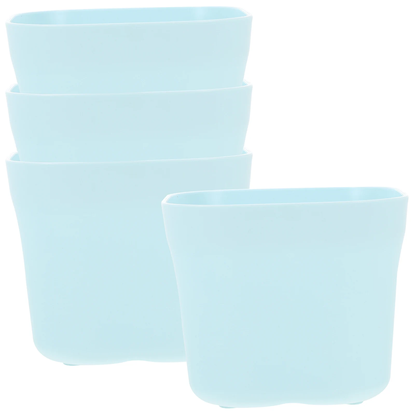 

Thickened Small Flower Pots Durable Planter Pots for Indoor Plants Lightweight Smooth Surface Garden Planters Drainage for Most