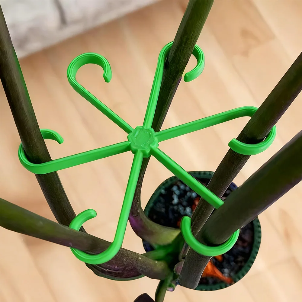 4PCS Climbing Plants Support Clips Plant Fixing Clip Support Frame Flower Stem for Climbing Vegetable Garden Orchard