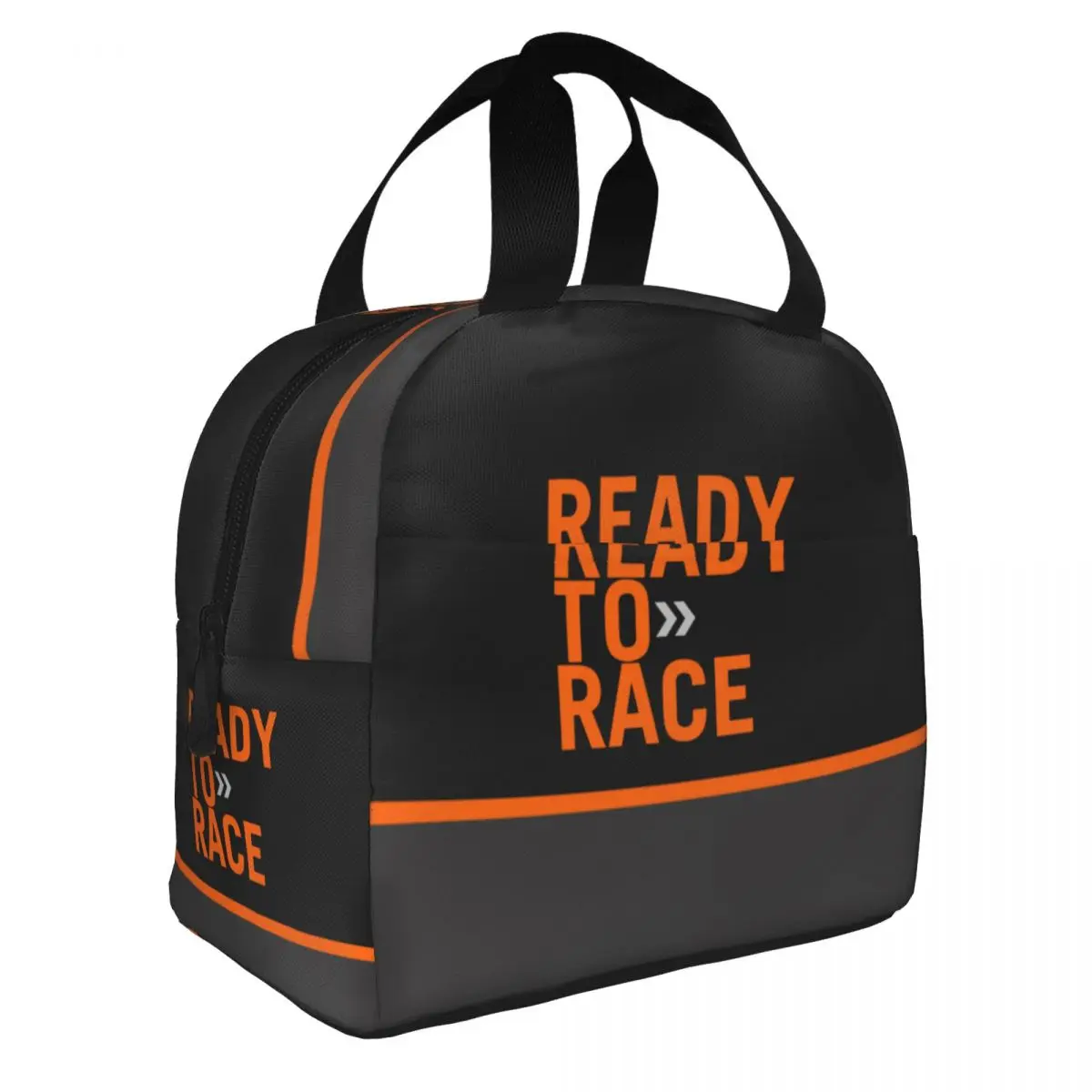 Motor Ready To Race Enduro Cross Insulated Lunch Bags Leakproof Lunch Container Cooler Bag Lunch Box Tote College Picnic