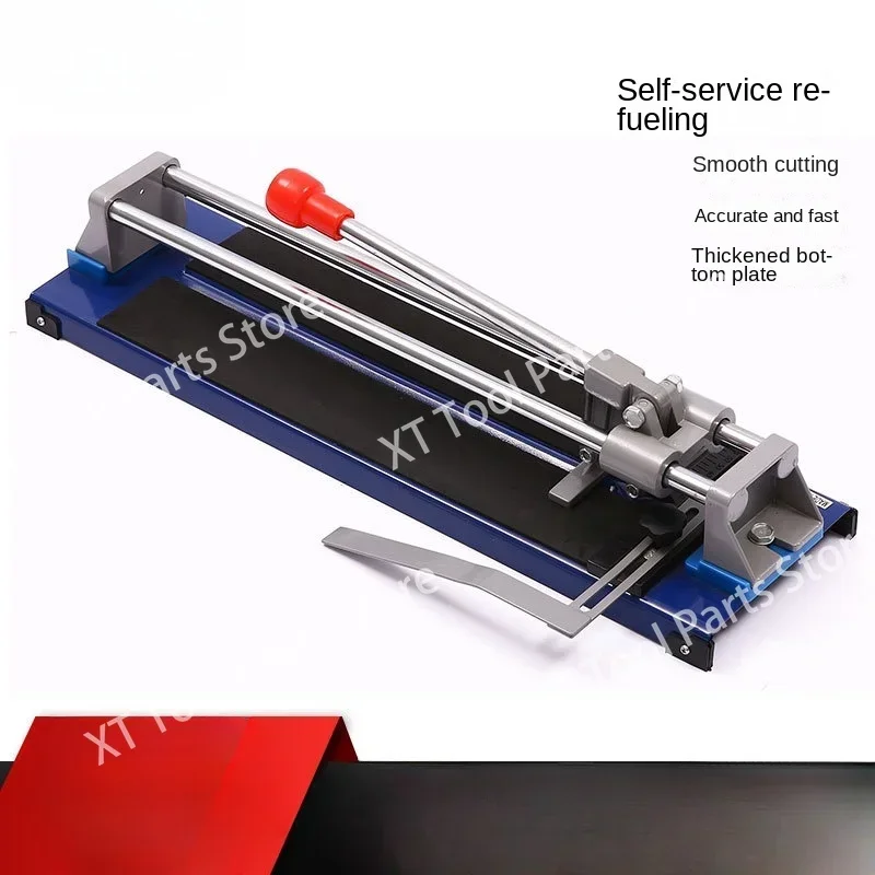 European Radium Aluminum Alloy Push Knife Manual Push-pull Knife Push-cut Tile Floor Tile Cutting Machine Light Double Track