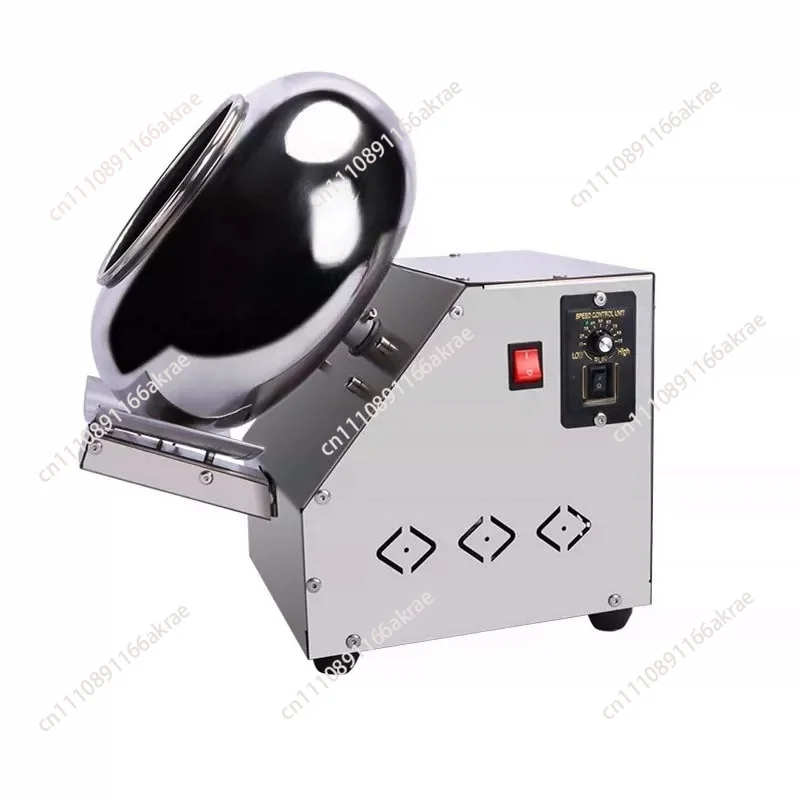 Desktop Stainless Steel Polishing Machine Sugar Coating Machine Rolling Machine Chocolate Wrapping Sugar