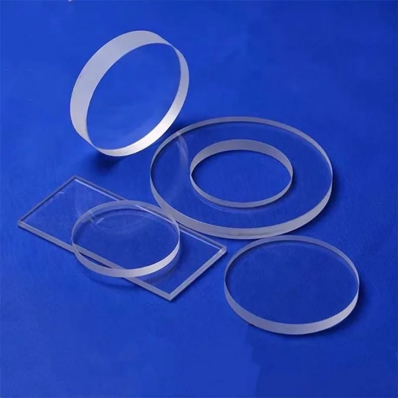 Research Grade JGS1 Quartz Substrate 10x10x1mm, Fine Polished Ultra Transparent Coated Optical Window, 20pcs Per Box