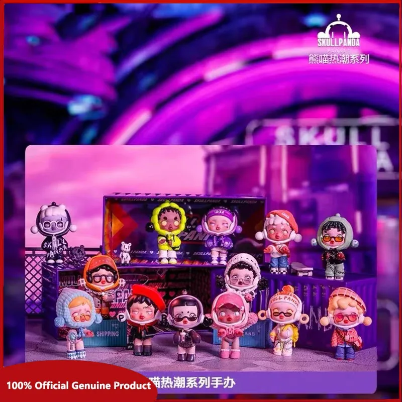 

SKULLPANDA Panda Craze Series Genuine Blind Box Toys Kawaii Anime Action Figure Caixa Caja Surprise Mystery Box Dolls Girls Gift