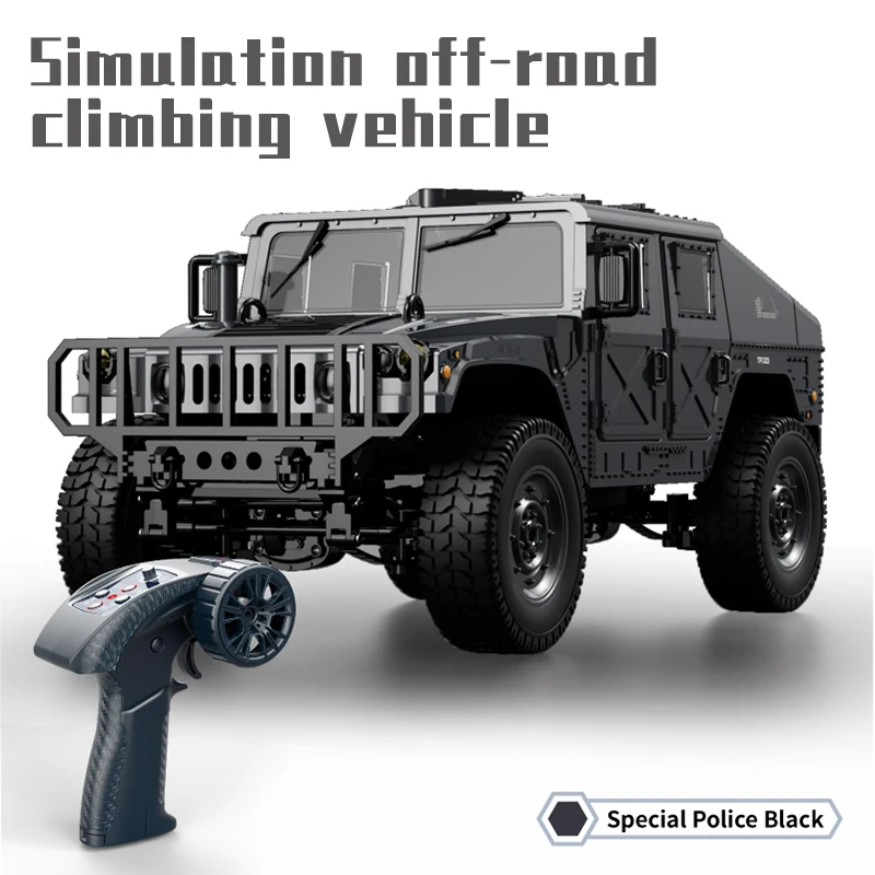 C8835 RC Auto 2.4G Afstandsbediening Terrein Off-road Truck Elektrisch Klimvoertuig met Licht Kind Volwassen Kerst Verjaardagscadeaus