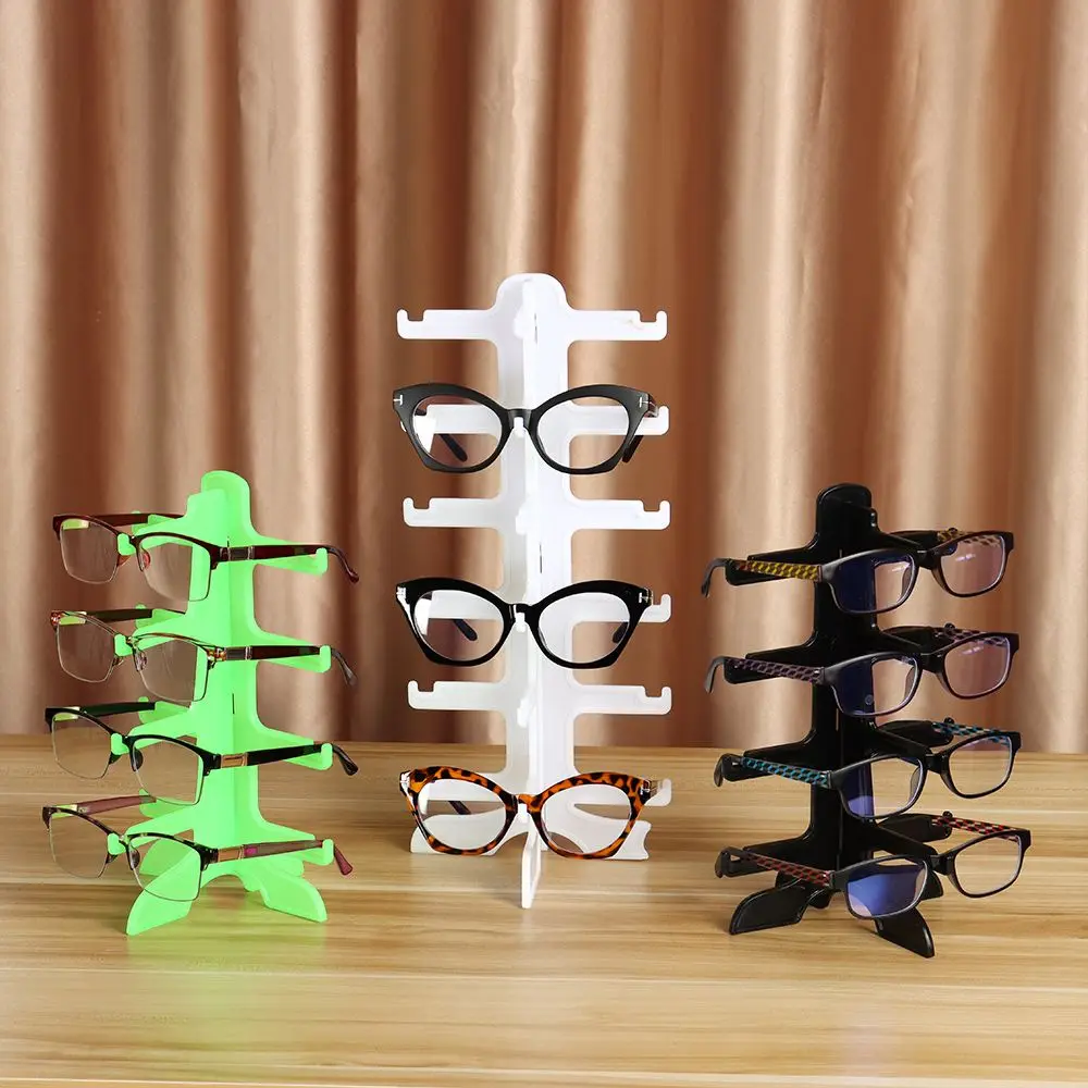 Plastic Sunglasses Display Rack, Space-Saving Holder