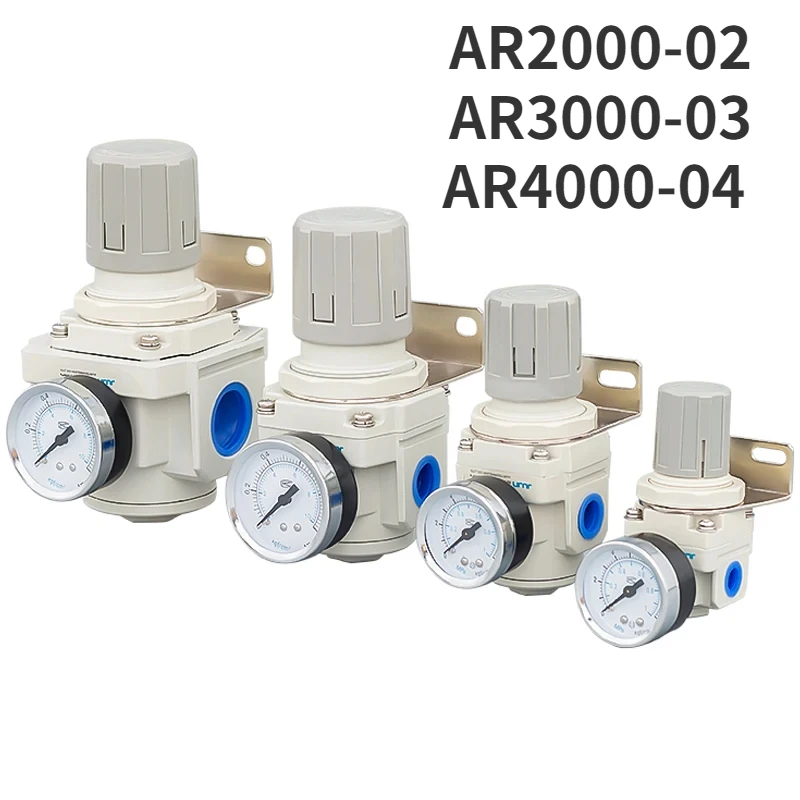 High Quality AR2000-02 AR3000-03 AR4000-04 Pneumatic Compressed Air Compressor Pressure Regulator Relief Valve 1/4