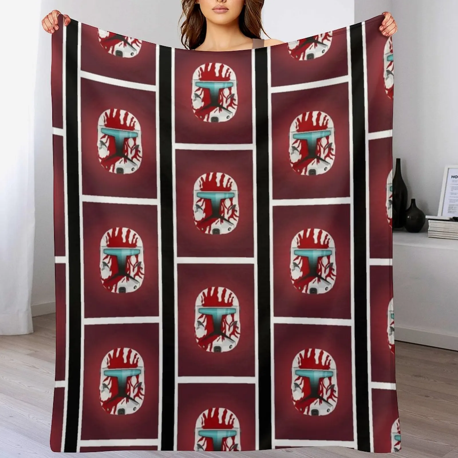 

Clone Commando Sev (Delta 07) Throw Blanket Versatile Cozy Throw Blanket for All Occasions