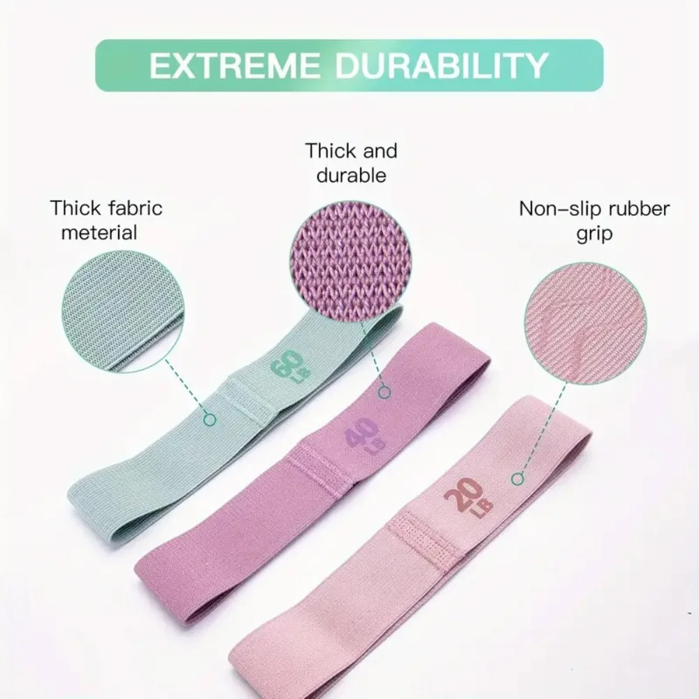 2025 اليوغا الأرداف التدريب شريط مرن للرجال والنساء اللياقة البدنية قوة ممارسة تمتد الفرقة محبوك الفرقة جنيه